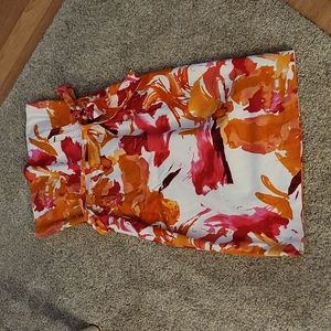 Calvin Klein strapless dress